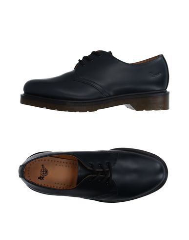 Dr. Martens' Laced Shoes In Slate Blue
