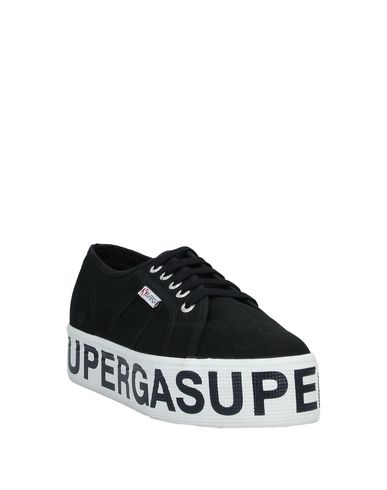 SUPERGA SUPERGA WOMAN SNEAKERS BLACK SIZE 6 COTTON 11684822HR 9