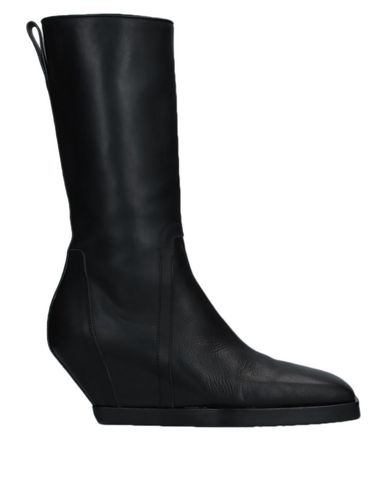 rick owens peep toe boots
