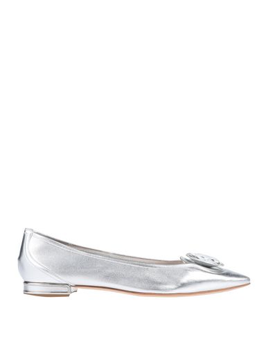 Casadei Ballet Flats In Silver