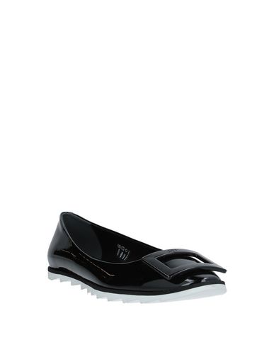 Roger Vivier Ballet Flats In Black