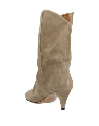 Shop Isabel Marant Woman Ankle Boots Sand Size 5 Calfskin In Beige