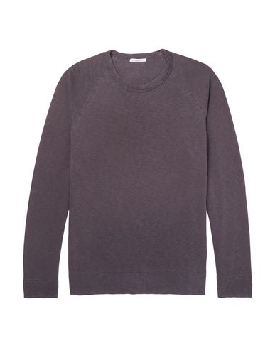 James Perse Sweatshirt In Deep Purple