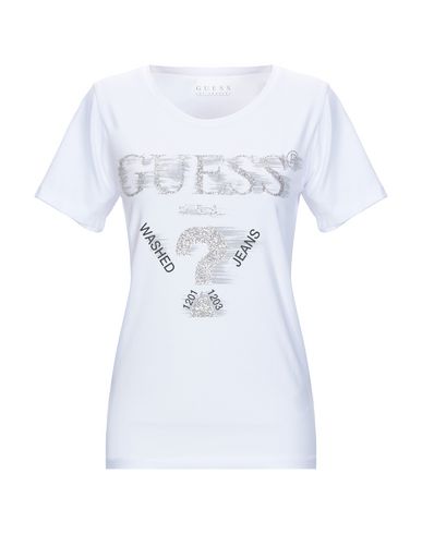 Guess T-shirt In White | ModeSens
