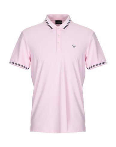 pink armani polo shirt