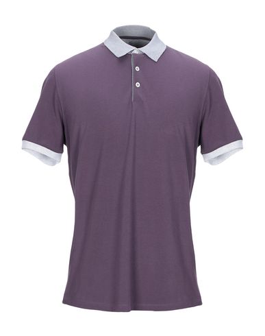 Brunello Cucinelli Polo Shirt In Purple