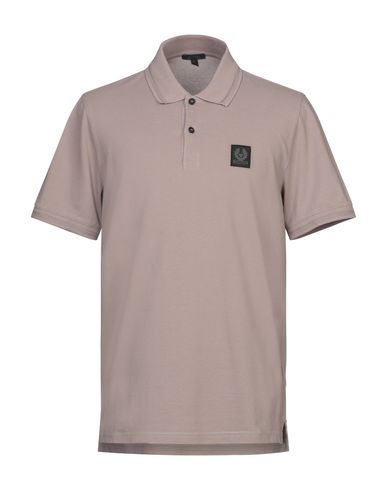 Belstaff Polo Shirt In Dove Grey