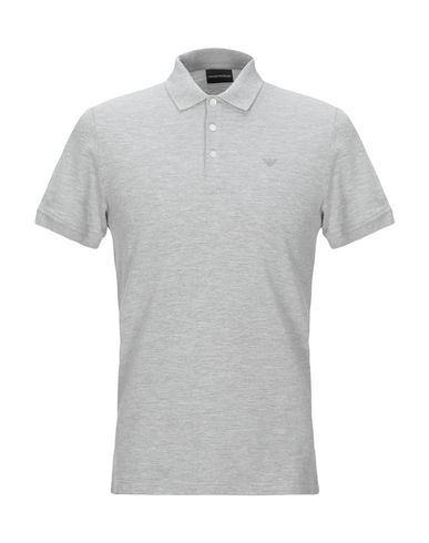 Emporio Armani Polo Shirt In Light Grey