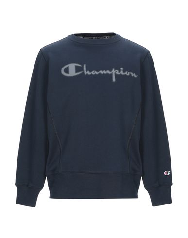 Champion Sweatshirts In Dark Blue | ModeSens