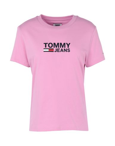 Tommy Jeans T-shirt In Light Purple | ModeSens
