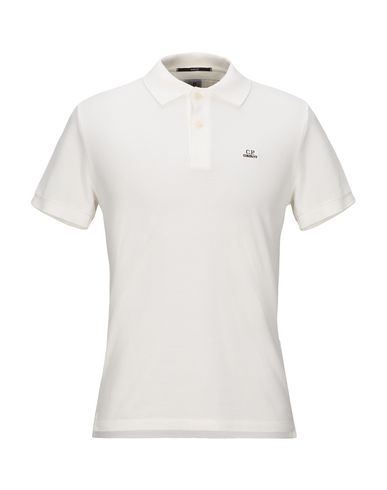C.p. Company Polo Shirt In White | ModeSens