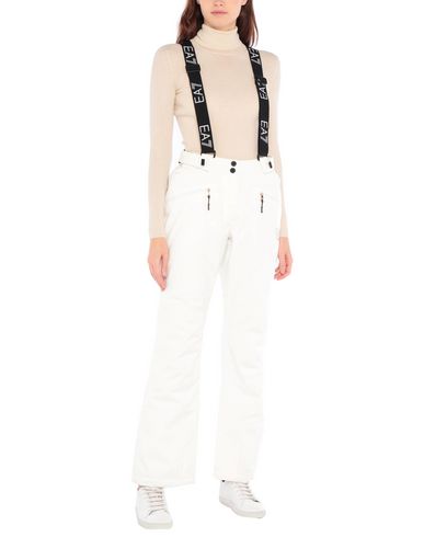 Ea7 Straight Pant In White