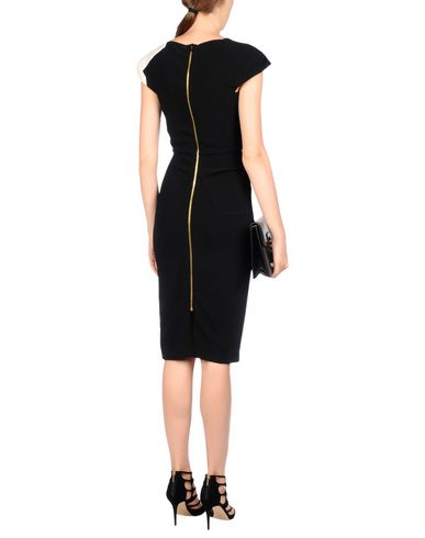 ROLAND MOURET Knee-Length Dress in Black | ModeSens