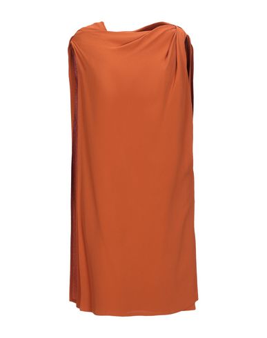 Rick Owens Short Dress In Orange