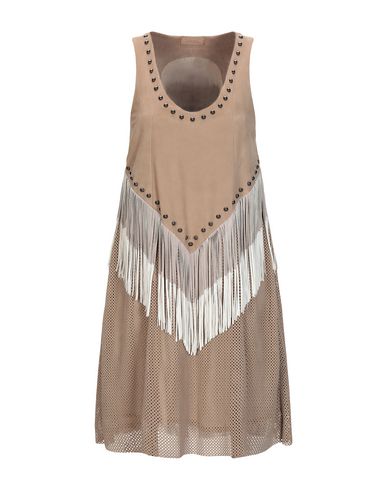 Drome Short Dresses In Khaki