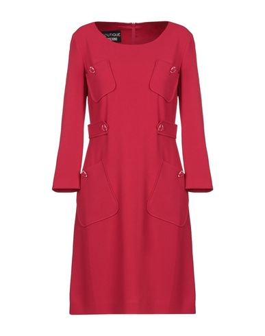 Boutique Moschino Short Dress In Garnet | ModeSens