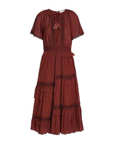 Sea Knee-length Dresses In Maroon | ModeSens