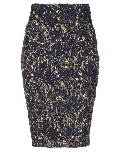 Blumarine Knee Length Skirt In Dark Blue | ModeSens