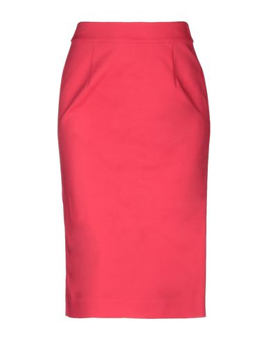 Emporio Armani Midi Skirts In Red