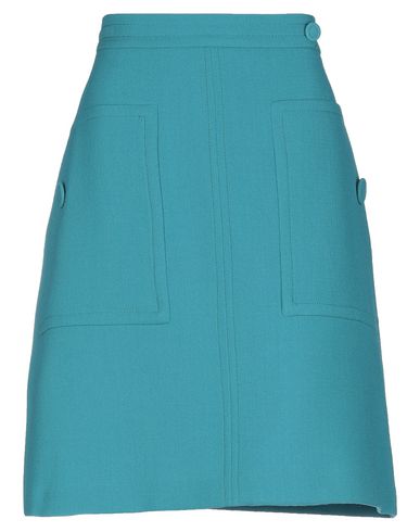 L'Autre Chose Knee Length Skirt In Deep Jade | ModeSens
