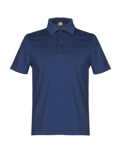Aspesi Polo Shirts In Dark Blue