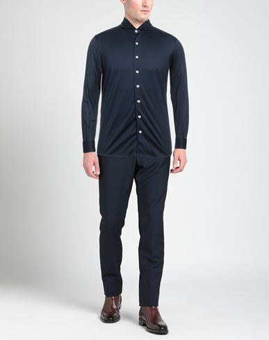 Barba Napoli Shirts In Dark Blue