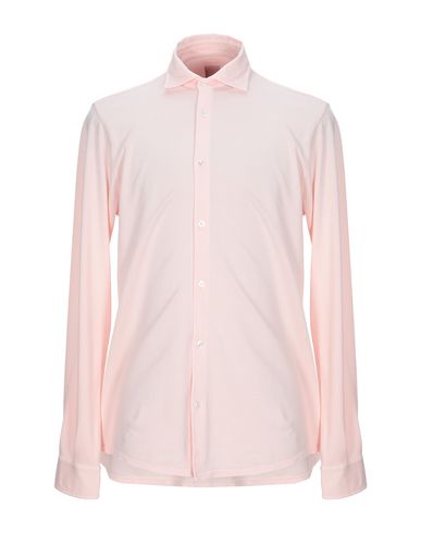 Fedeli Solid Color Shirt In Pink