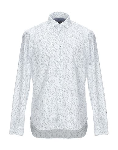Manuel Ritz Patterned Shirt In White | ModeSens