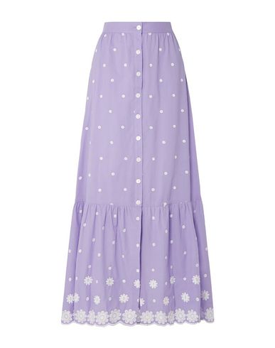 Miguelina Maxi Skirts In Mauve | ModeSens