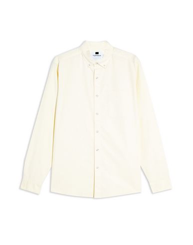 Topman Solid Color Shirt In Yellow | ModeSens