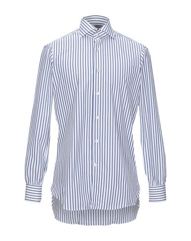 Kiton Striped Shirt In White