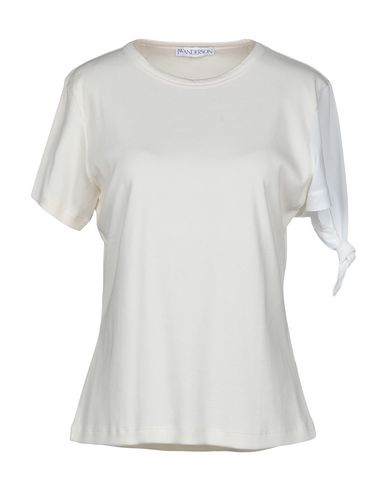 JW ANDERSON JW ANDERSON WOMAN T-SHIRT IVORY SIZE M COTTON,39912642OQ 4