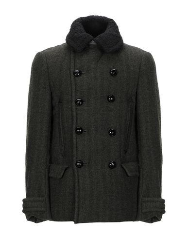 dark green peacoat
