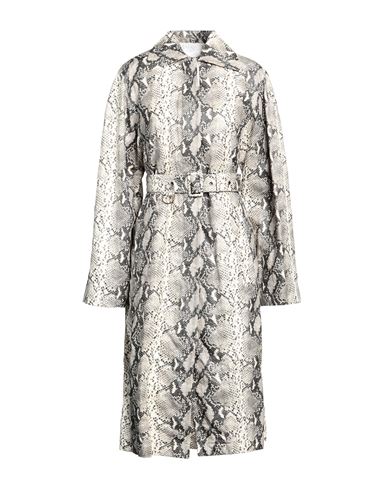 PHILOSOPHY DI LORENZO SERAFINI PHILOSOPHY DI LORENZO SERAFINI WOMAN OVERCOAT & TRENCH COAT SAND SIZE 8 POLYETHYLENE,41924739GO 4