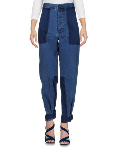 BAND OF OUTSIDERS Denim Pants in Blue | ModeSens