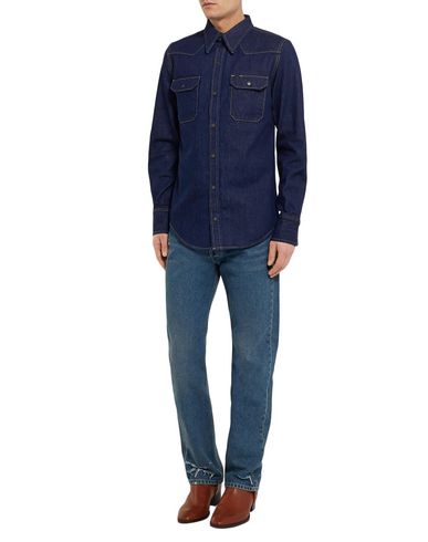 Calvin Klein 205w39nyc Denim Shirt In Blue | ModeSens