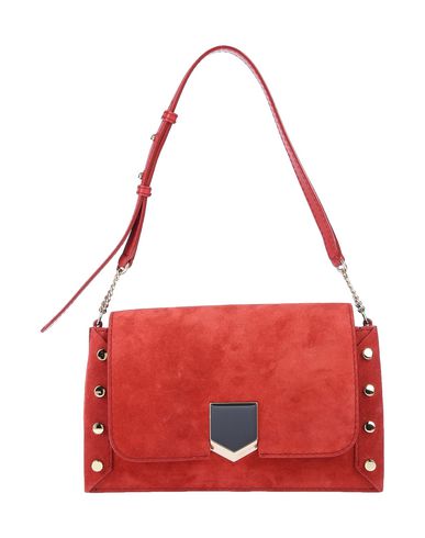 jimmy choo red handbag