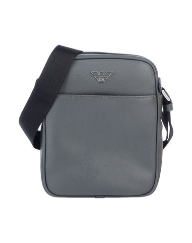 Emporio Armani Shoulder Bag In Steel Grey