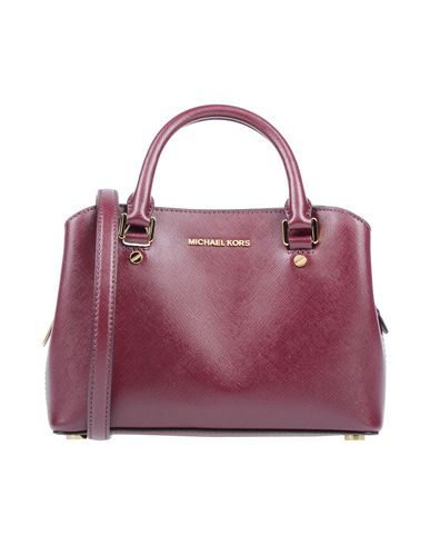 michael kors maroon tote bag