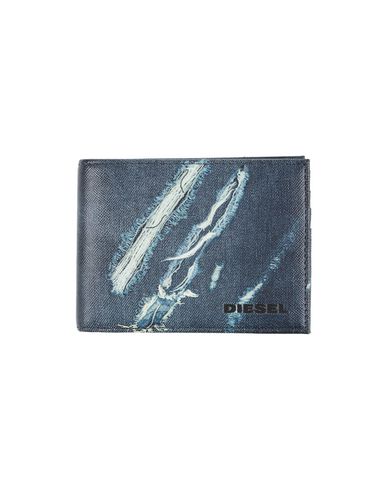 Diesel Wallet In Slate Blue Modesens