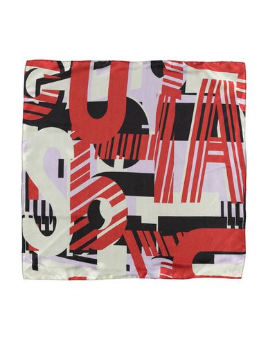 Topshop Square Scarf In Red | ModeSens