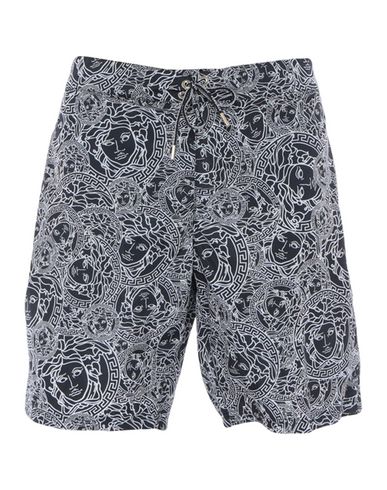 versace swim trunks white