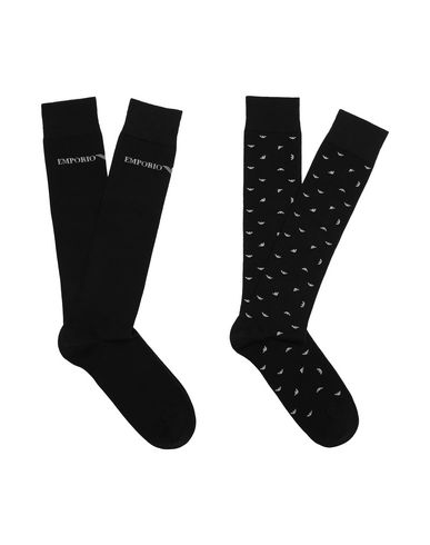 Emporio Armani Short Socks In Black | ModeSens